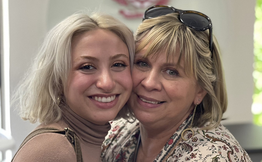 Katrina Bianchi and mother